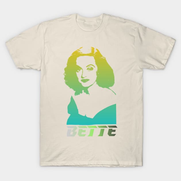 Bette t-shirt T-Shirt by Riss art